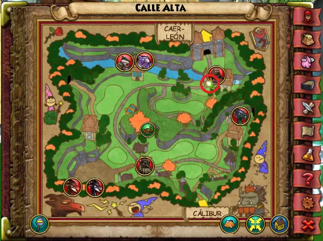 Cuervo Negro de Calle Alta de Wizard101 para Wizardeo