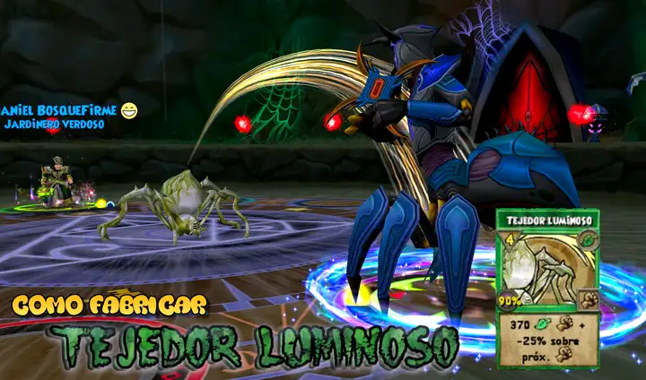 Fabricación de Tejedor Luminoso