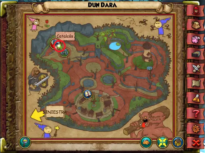 Cuervo Negro de Dun Dara de Wizard101 para Wizardeo