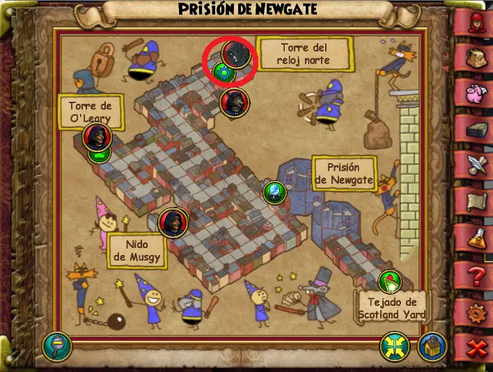espectro mapa