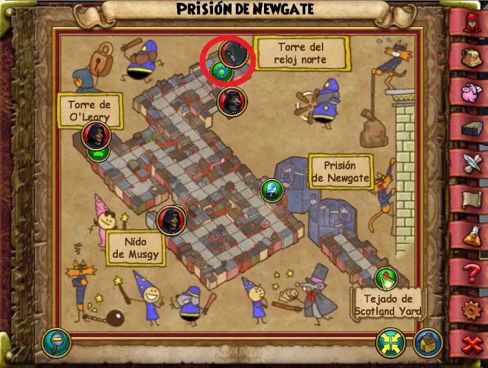 espectro mapa