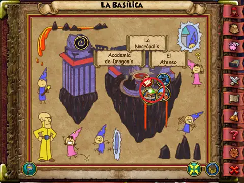 fuente de lava de varios niveles (ubicación)