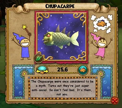 Pescado chupacabra de Azteca