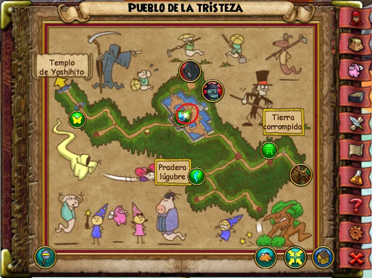 Pueblo de la Tristeza de Muushu de Wizard101