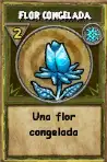 Flor congelada