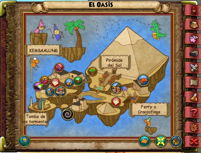 Escarabajo 2 del Oasis de Crocotopia de Wizard101 para Wizardeo