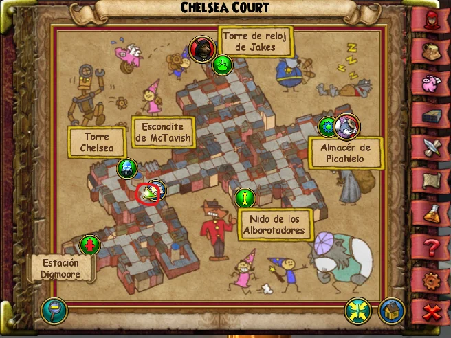 Gato vagabundo de Chelsea Court de Marleybone de Wizard101 para Wizardeo