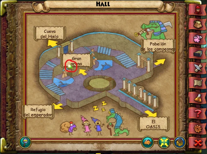 Escarabajo del Hall de Crocotopia de Wizard101 para Wizardeo