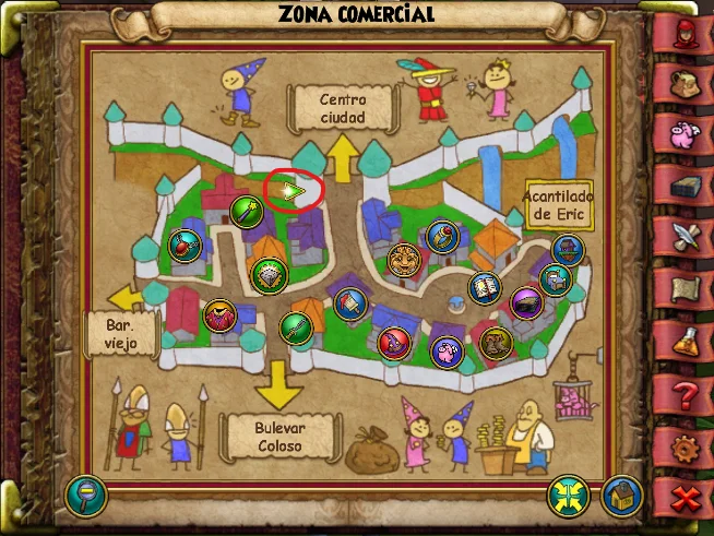 Smith de la Zona Comercial de Wizard101 para Wizardeo