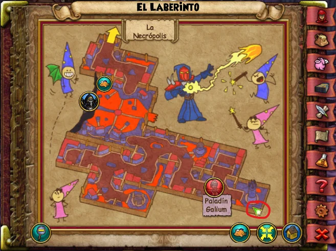 Rosa de Piedra de El Laberinto de Wizard101 para Wizardeo