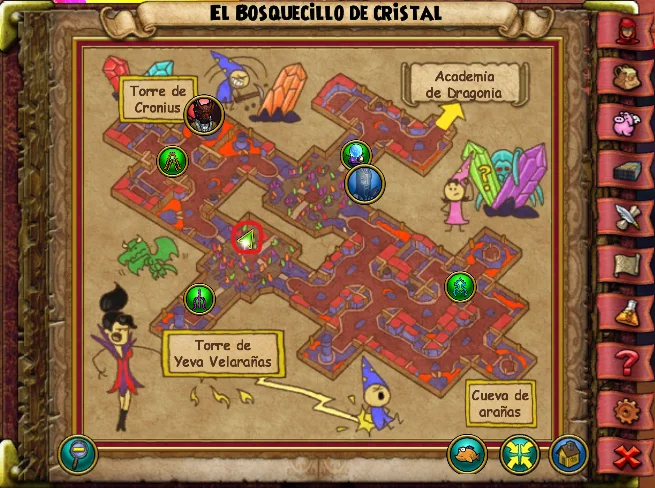 Rosa de Piedra de El Bosquecillo de Cristal de Wizard101 para Wizardeo