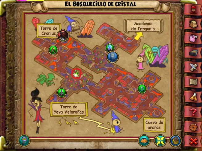 Rosa de Piedra de El Bosquecillo de Cristal de Wizard101 para Wizardeo