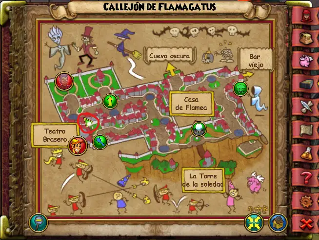 Smith del Callejón de Flamagatus de Wizard101 para Wizardeo