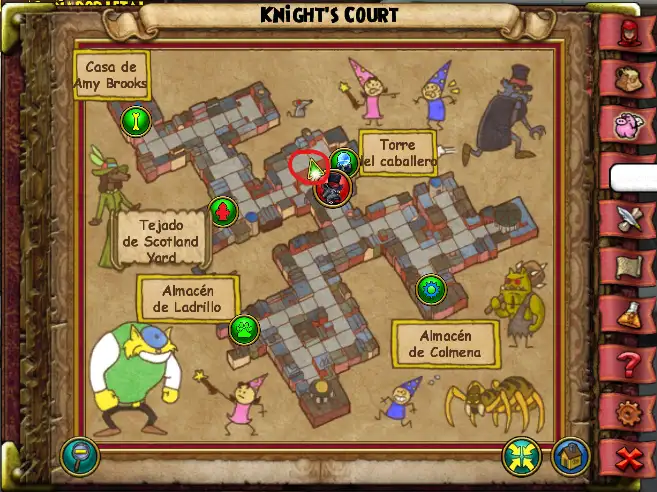 Gato vagabundo de Knight’s Court de Marleybone de Wizard101 para Wizardeo