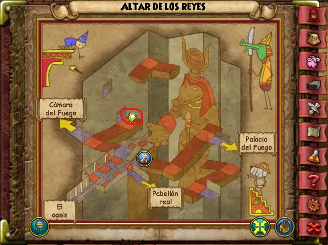 Escarabajo del Altar de los Reyes de Crocotopia de Wizard101 para Wizardeo