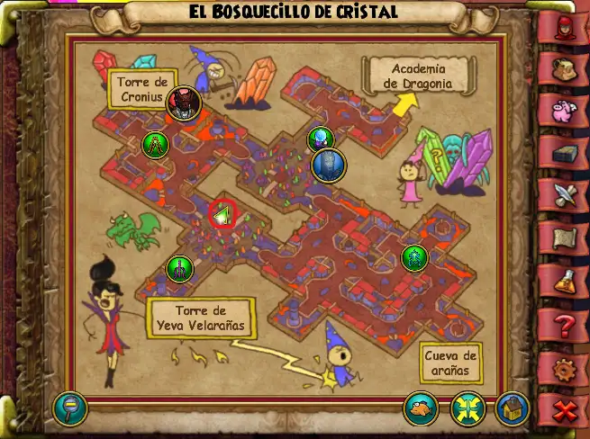 Rosa de Piedra de El Bosquecillo de Cristal de Wizard101 para Wizardeo