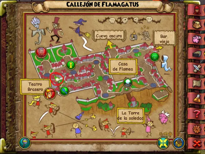 Smith del Callejón de Flamagatus de Wizard101 para Wizardeo