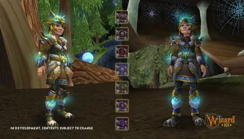 Nueva ropa de Caza de Luna de las Bestias de Wizard101