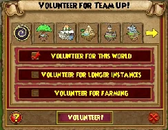 Voluntario para En equipo de Wizard101