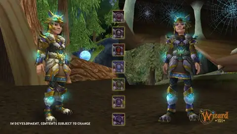 Nueva ropa de Caza de Luna de las Bestias de Wizard101