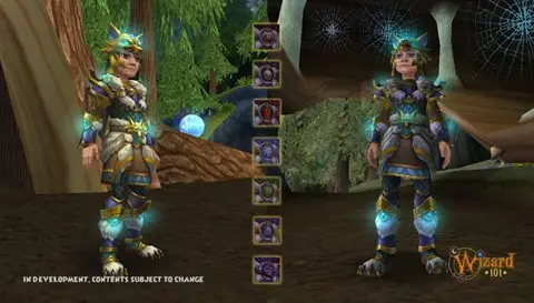Nueva ropa de Caza de Luna de las Bestias de Wizard101