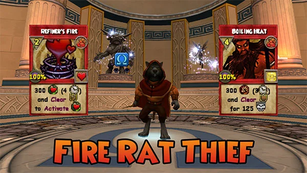 Rata Ladrón de Fuego Wizard101 Luna de las Bestias