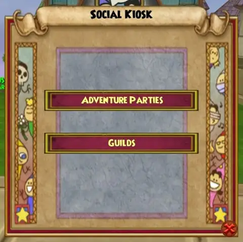 Añadir un gremio al Kiosko Social de Wizard101