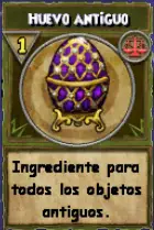 Ingrediente: Huevo antiguo