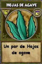 Ingrediente: Hojas de agave