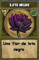 Ingrediente: Loto negro