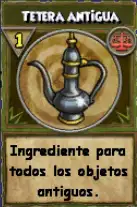 Ingrediente: Tetera antigua