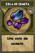 Ingrediente: Cola de cometa