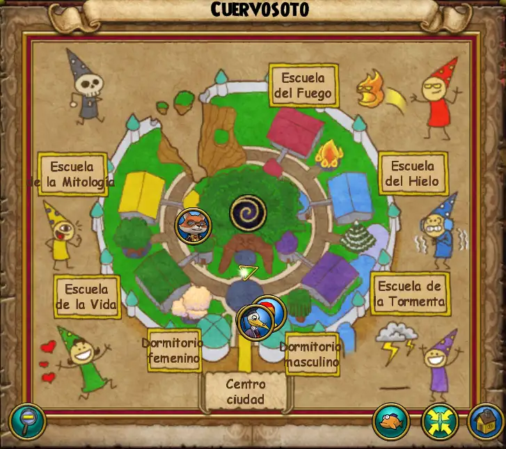 Mapa Cuervosoto