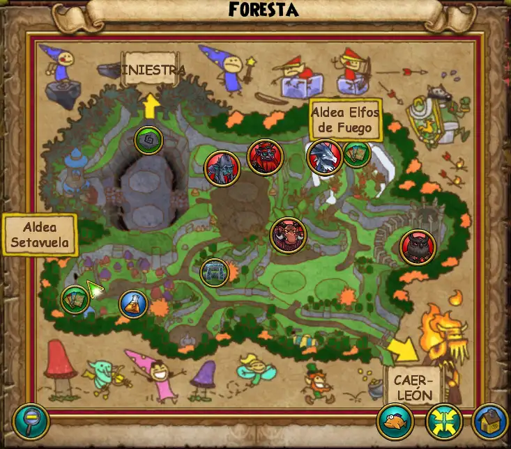 Mapa Foresta