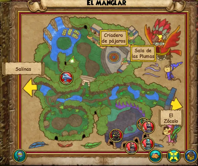 Mapa El Manglar