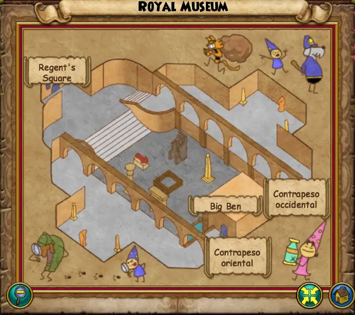 Mapa Royal Museum