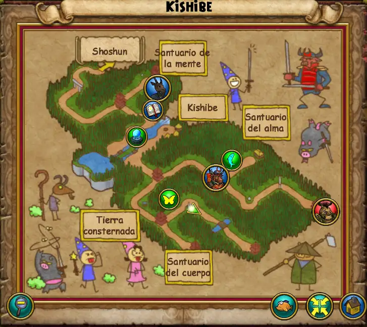 Mapa Kishibe