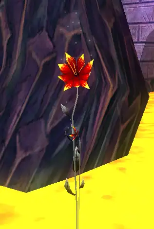 Aspecto Lirio de Lava