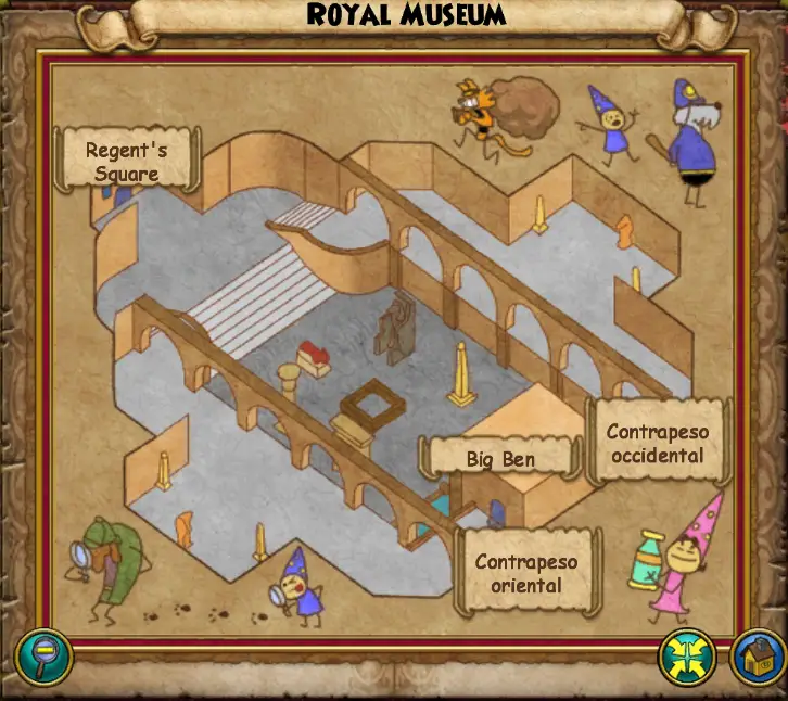 Mapa Royal Museum