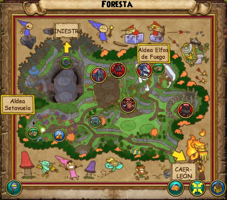 Mapa Foresta