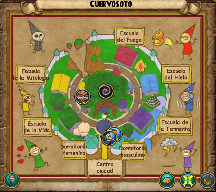 Mapa Cuervosoto