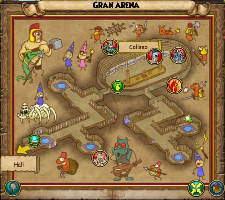 Mapa Gran Arena
