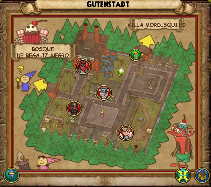 Mapa Gutenstadt