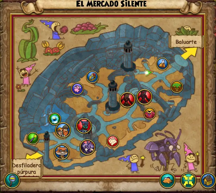 Mapa Mercado Silente
