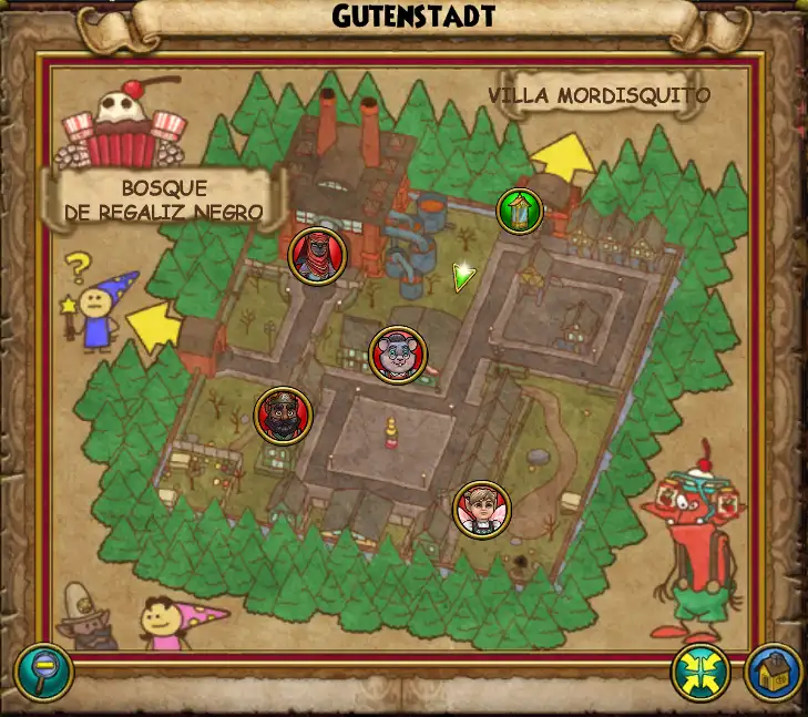 Mapa Gutenstadt