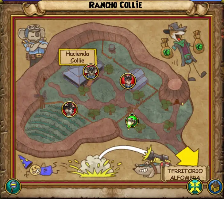 Mapa Rancho Collie