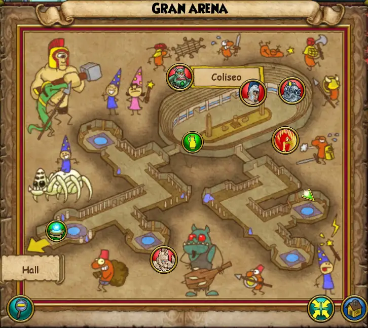Mapa Gran Arena