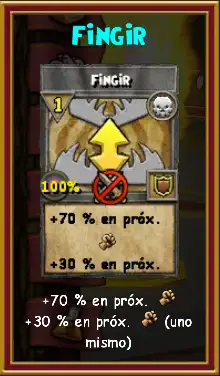Descripción del hechizo fingir