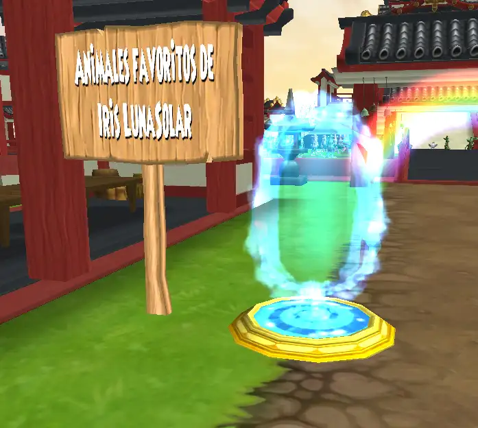 Teleportador azul exposición de mascotas de Shuuyux