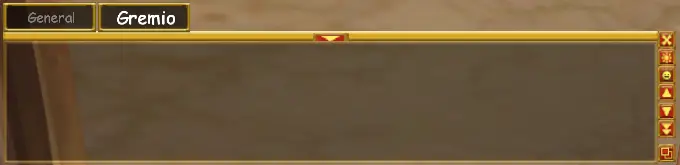 Chat con pestaña de gremio